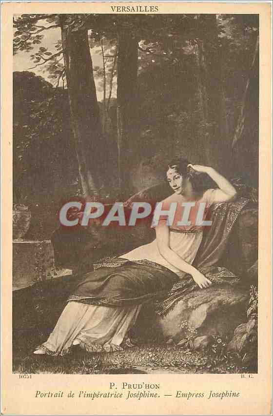 CPM Versailles empire Josephine