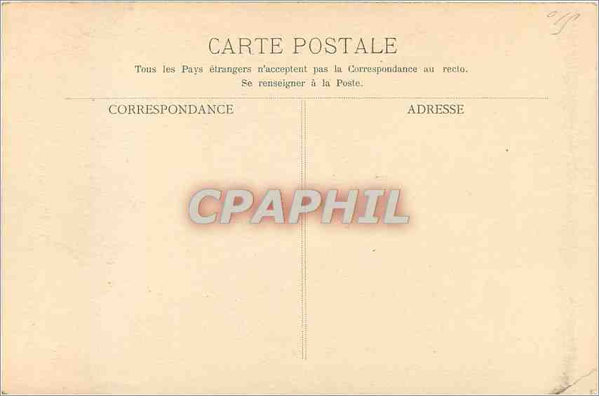 CPM Versailles empire Josephine — Rückseite