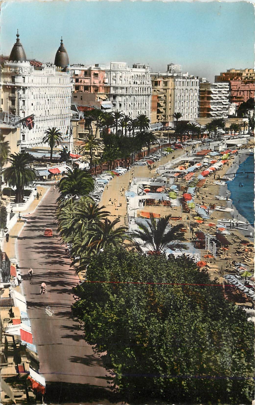 CPM La Cote d'Azur Cannes la Croisette les Grands Hotels