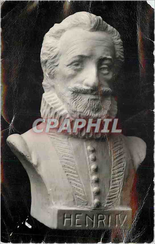 CPM Pau (B P) Henri IV d'apres un portait authentique