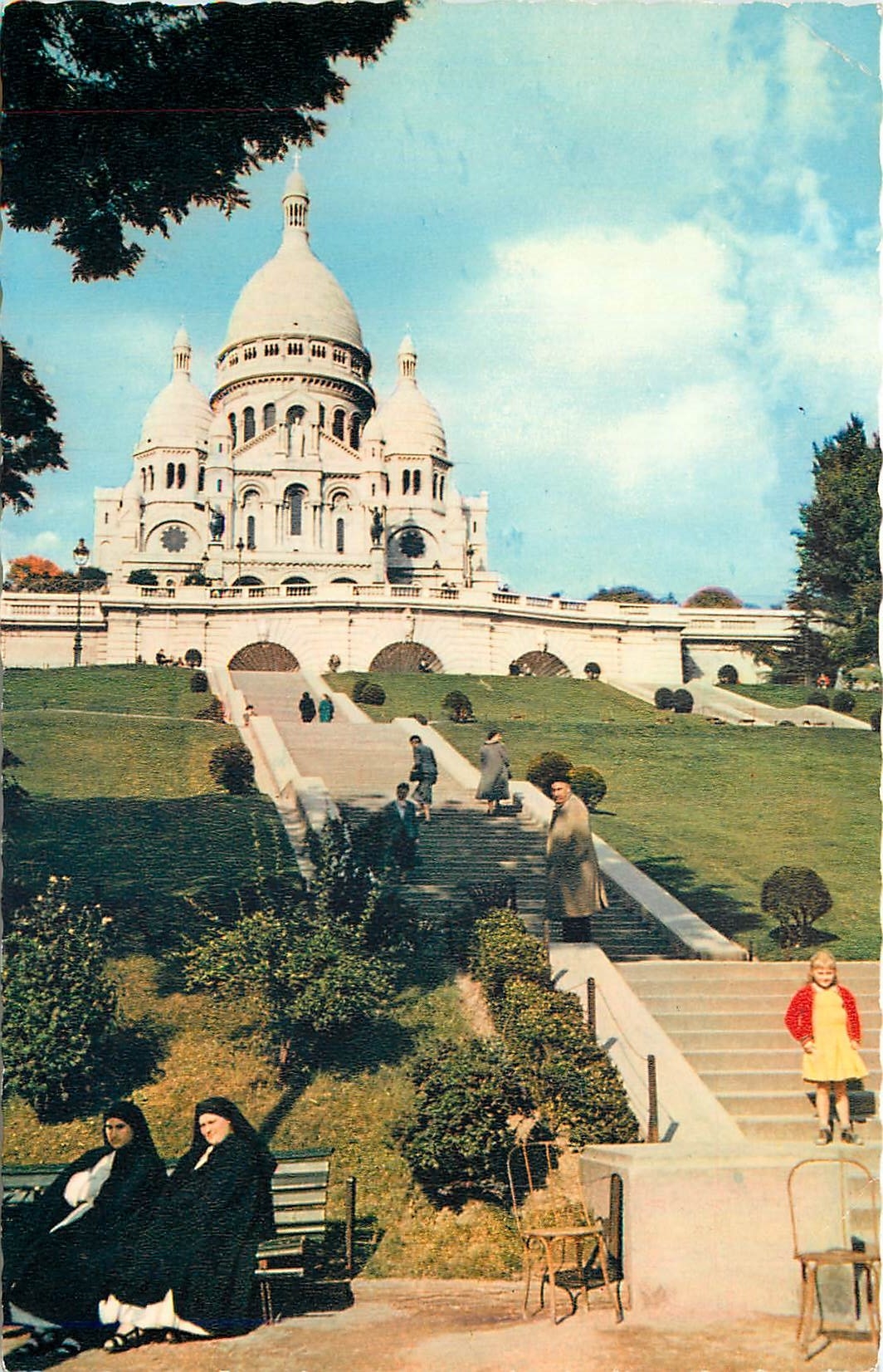 CPM Paris le Sacre Coeur
