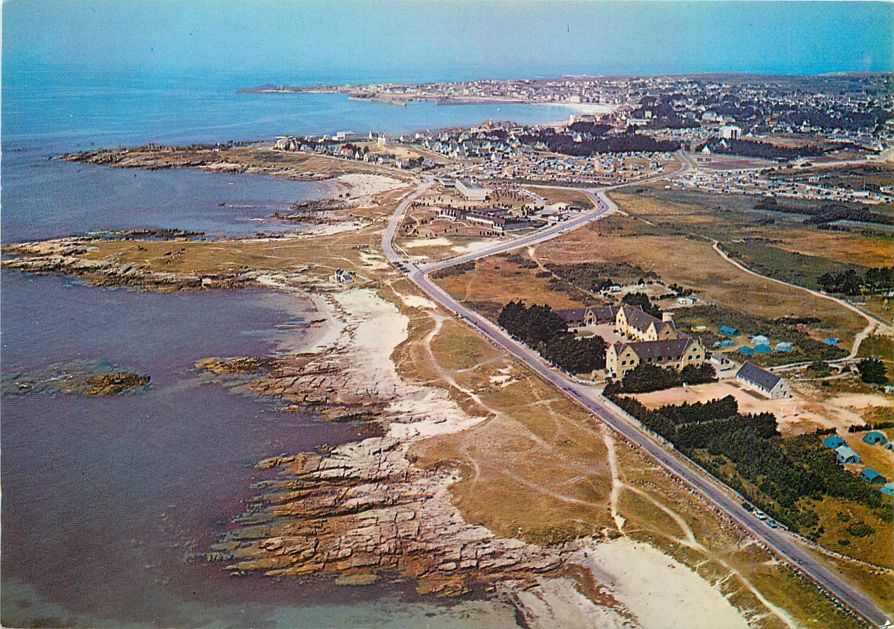 Quiberon (Morbihan) — Colonne de Vacances S.N.C.F. plage de Goviro — Éditeur Pierre Artaud, n° 12/1392
