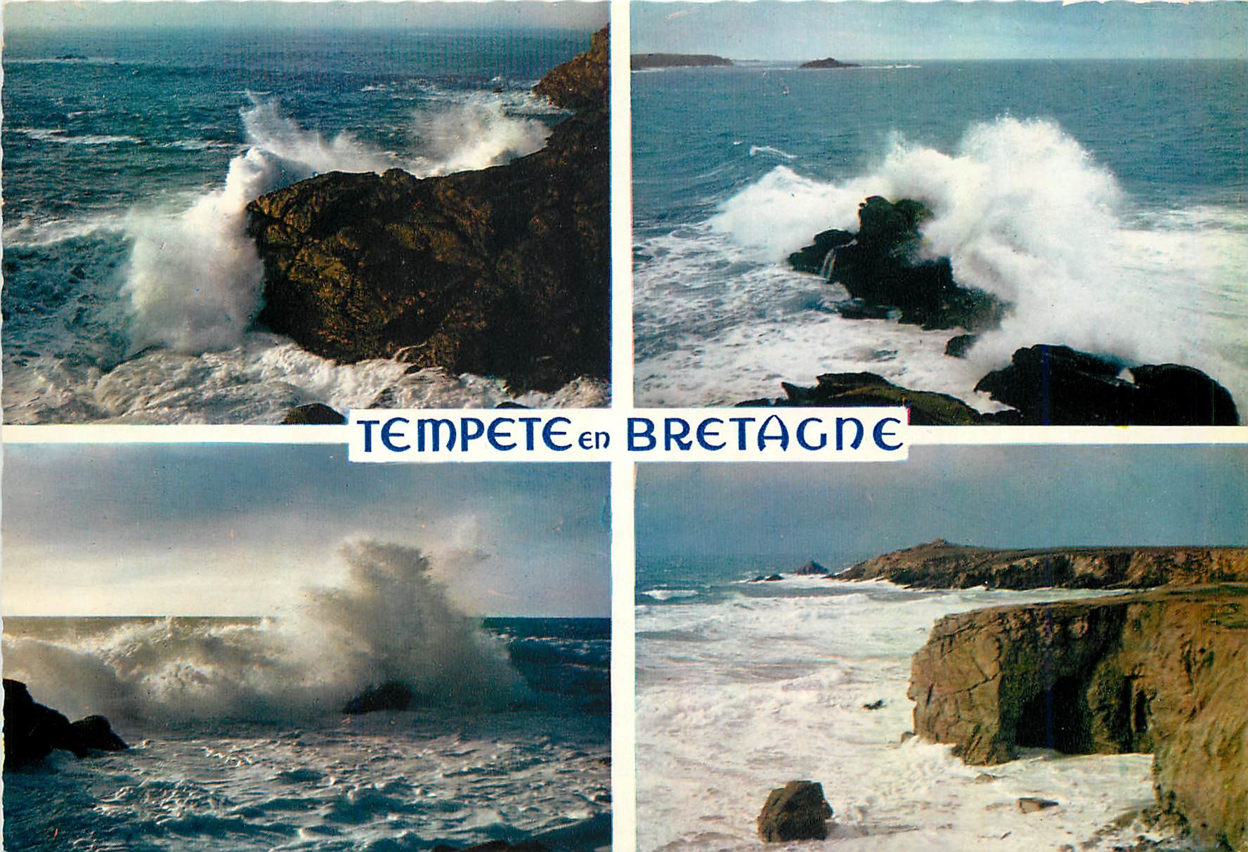 Tempête en Bretagne — Éditions IRIS JOS, série MX 3325