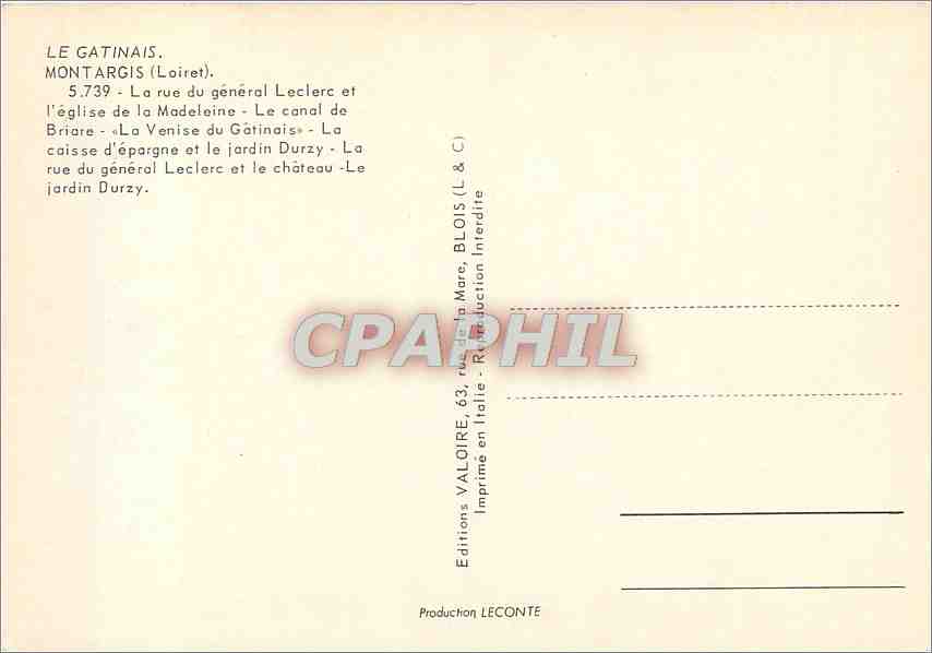 CPM Les Merveilles du Val de Loire Orleans (Loiret) Le transept nord de la cathedrale Saint Croix (X — Rückseite