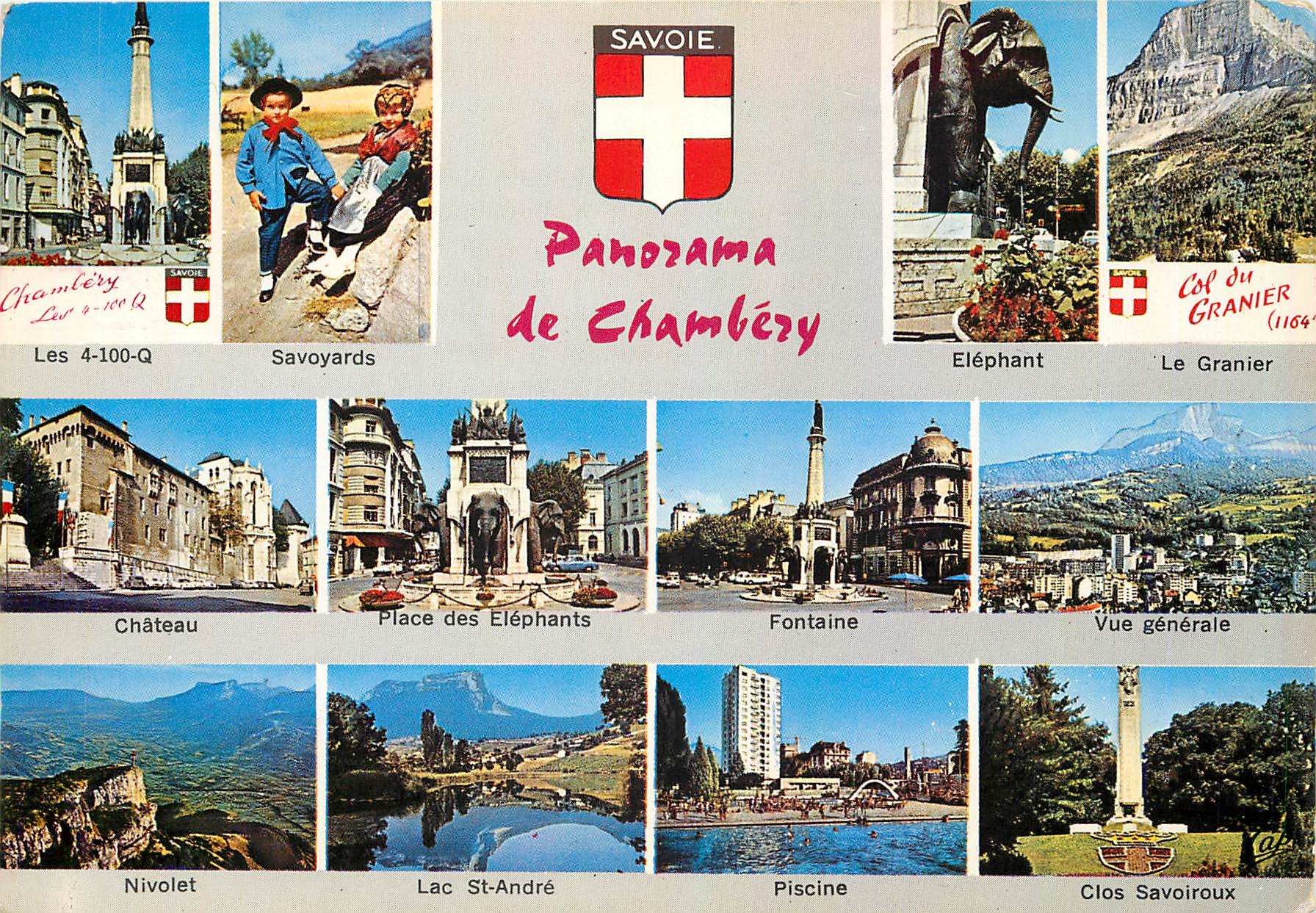 Chambéry — Panorama de Chambéry — Ektacap
