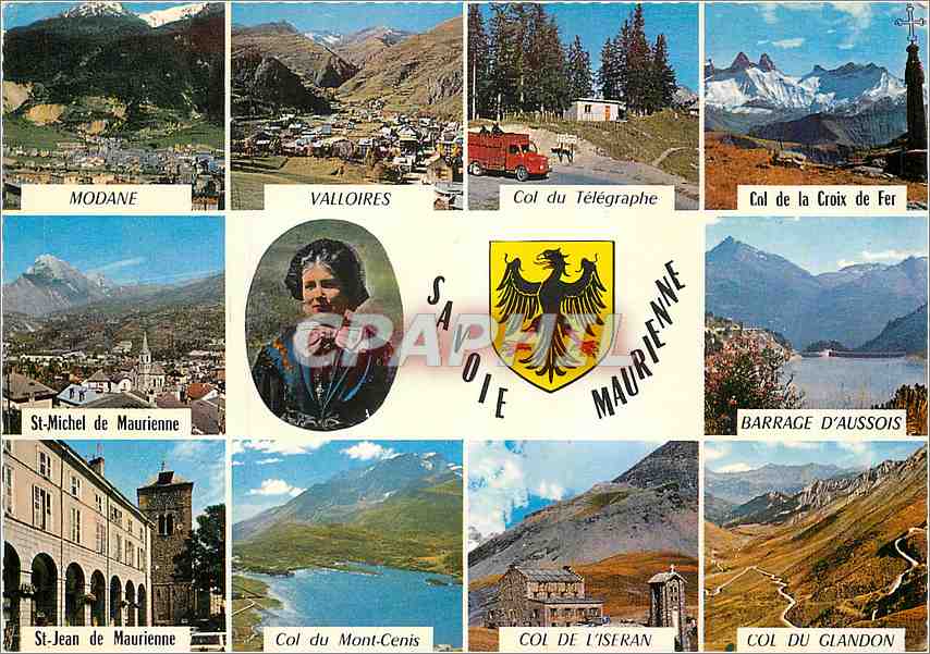 CPM Savoie Maurienne Modane Valloires Col du Telegraphe Col de la Croix de Fer St Michel de Maurienn