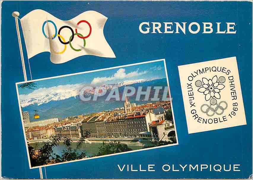 Grenoble — Xe Jeux Olympiques d'Hiver 1968 — Éditions d'Excolton