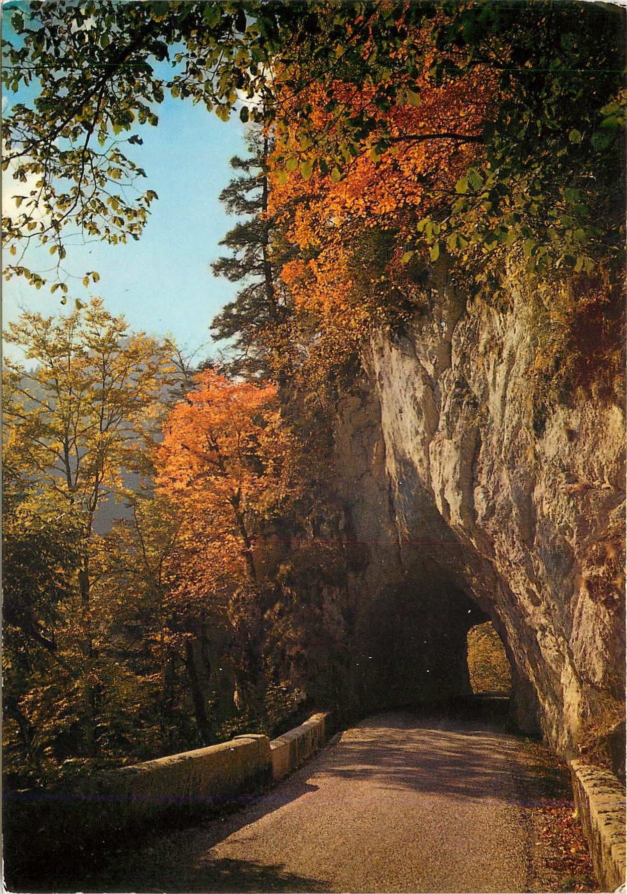 Route du Désert — En Chartreuse, en automne — Édition Grenoble SPADÈM