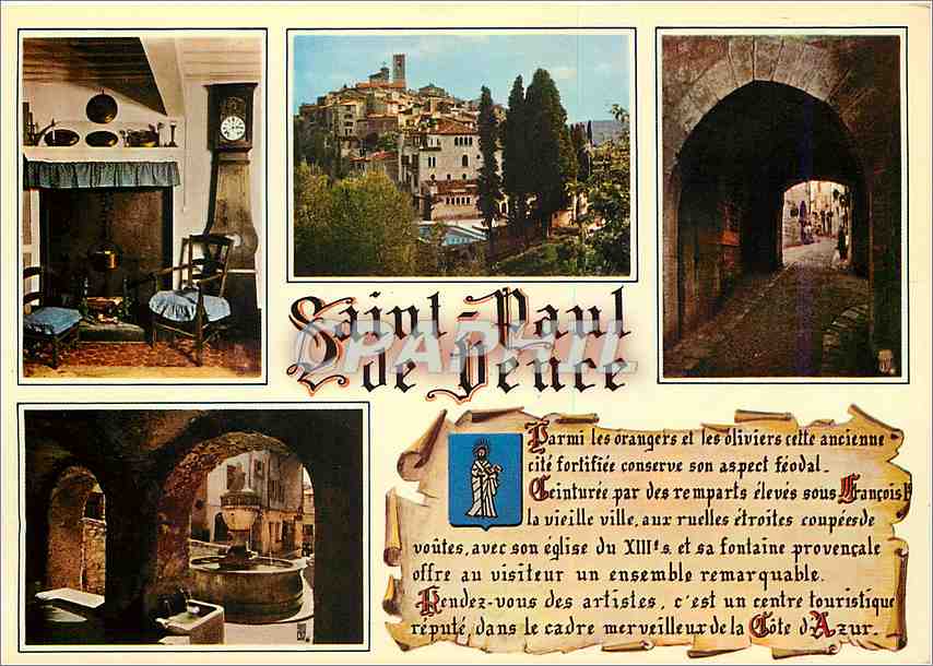 CPM Paysages de France Saint Paul de Vence A Mmes