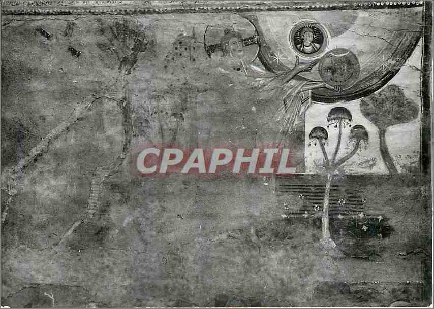 CPM Saint Savin sur Gartempe (Vienne) L'Eglise Voute de la Nef Partie N Zone Inferieur la creation d