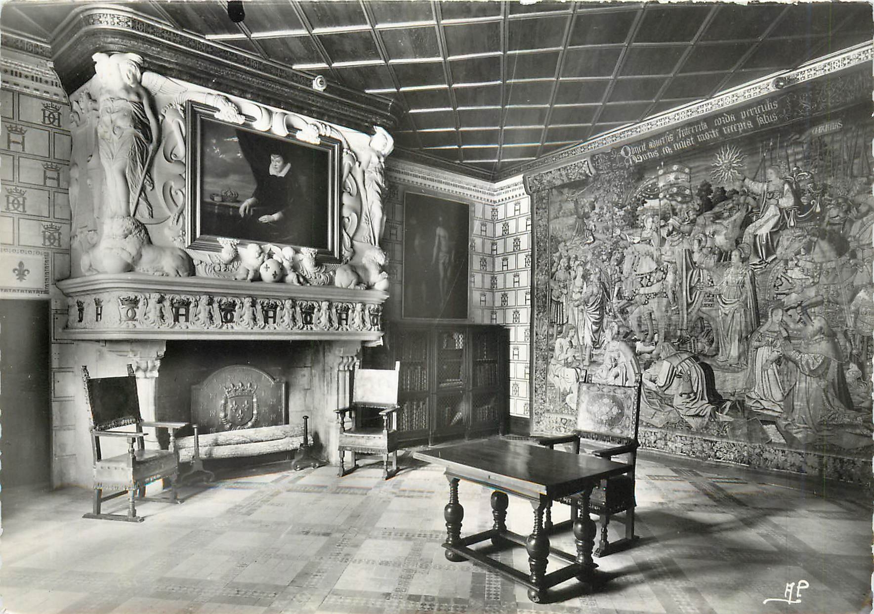CPM Chenonceaux (I et L) Le Chateau Chambre de Diane