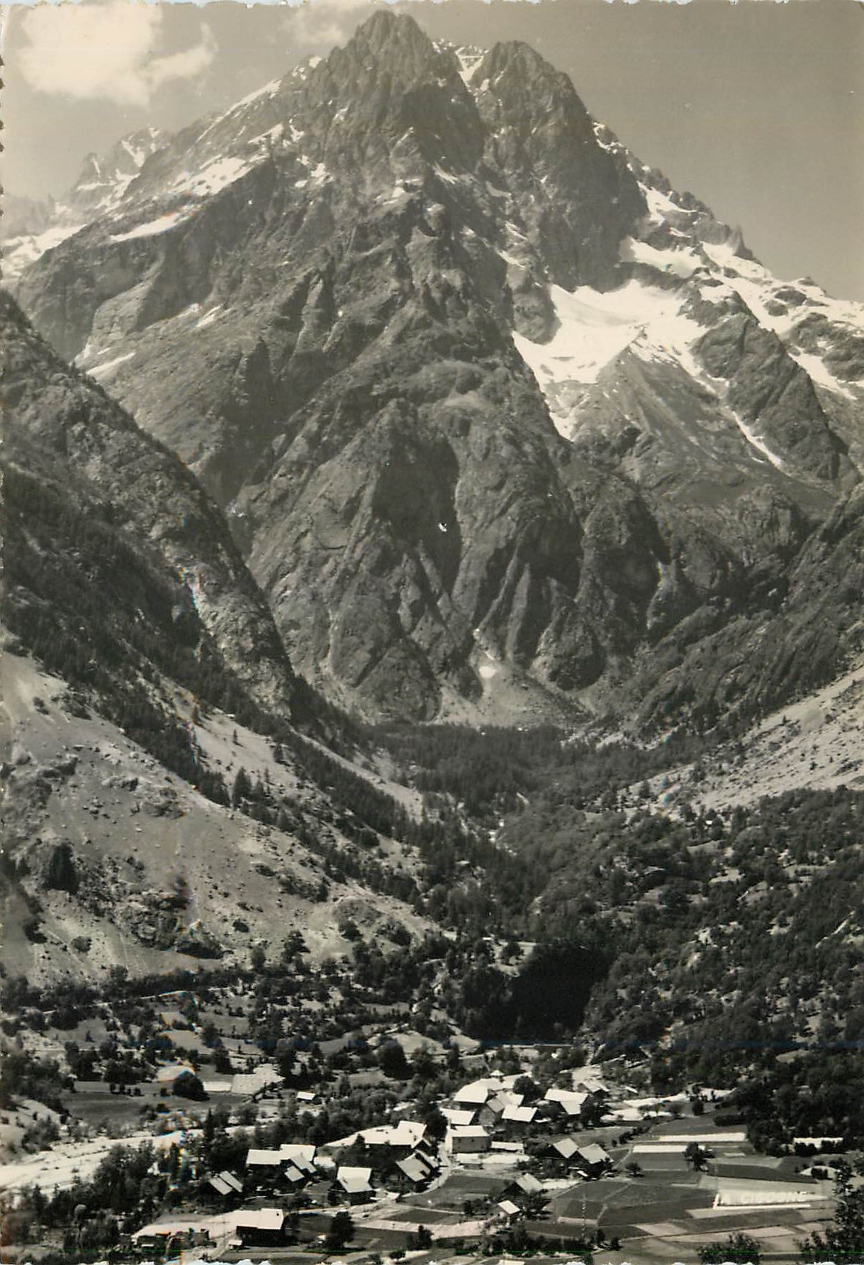 Vallouise (Hautes-Alpes) — Massif du Polyoux, Saint-Antoine — Photo Véritable
