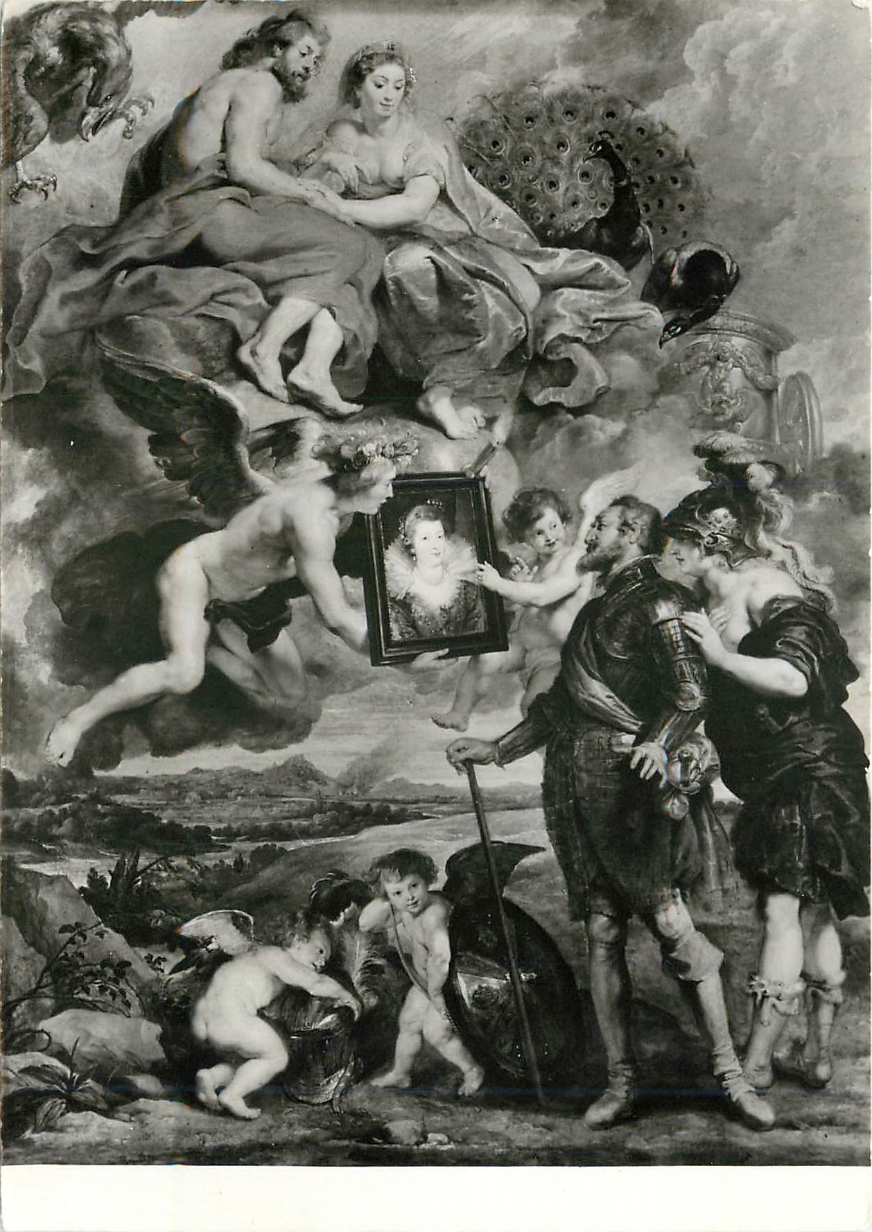 CPM Rubens Pierre Paul (1577 1640) Histoire de Marie de Medicis