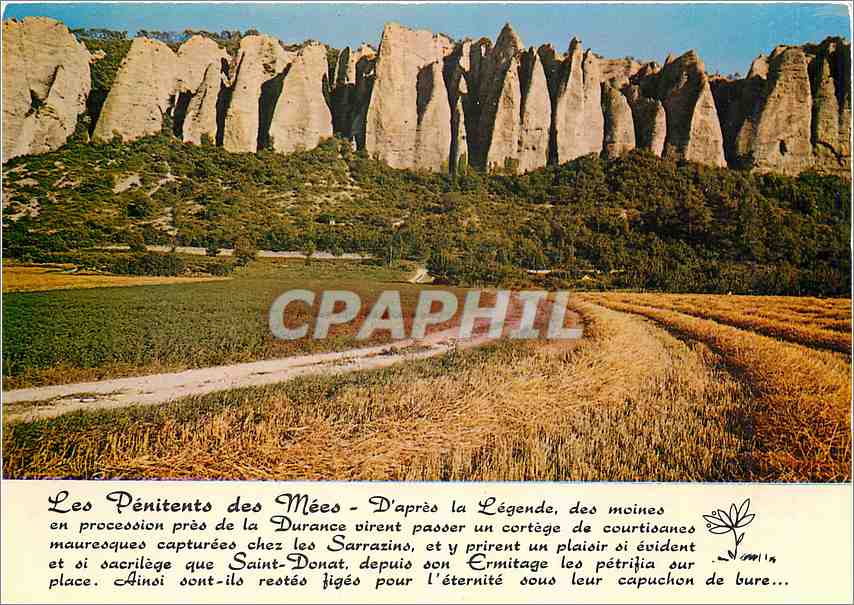 CPM Les Mees (Alpes de Hautes Provence) Les Roches des Penitents