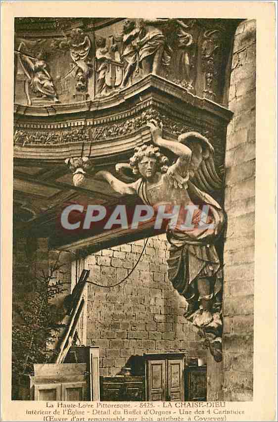 CPA La Haute Loire Pittoresque La Chaise de Dieu