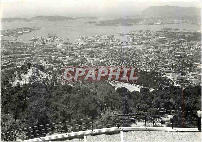 CPM Toulon (Var) vue generale prise de la Tour Beaumont