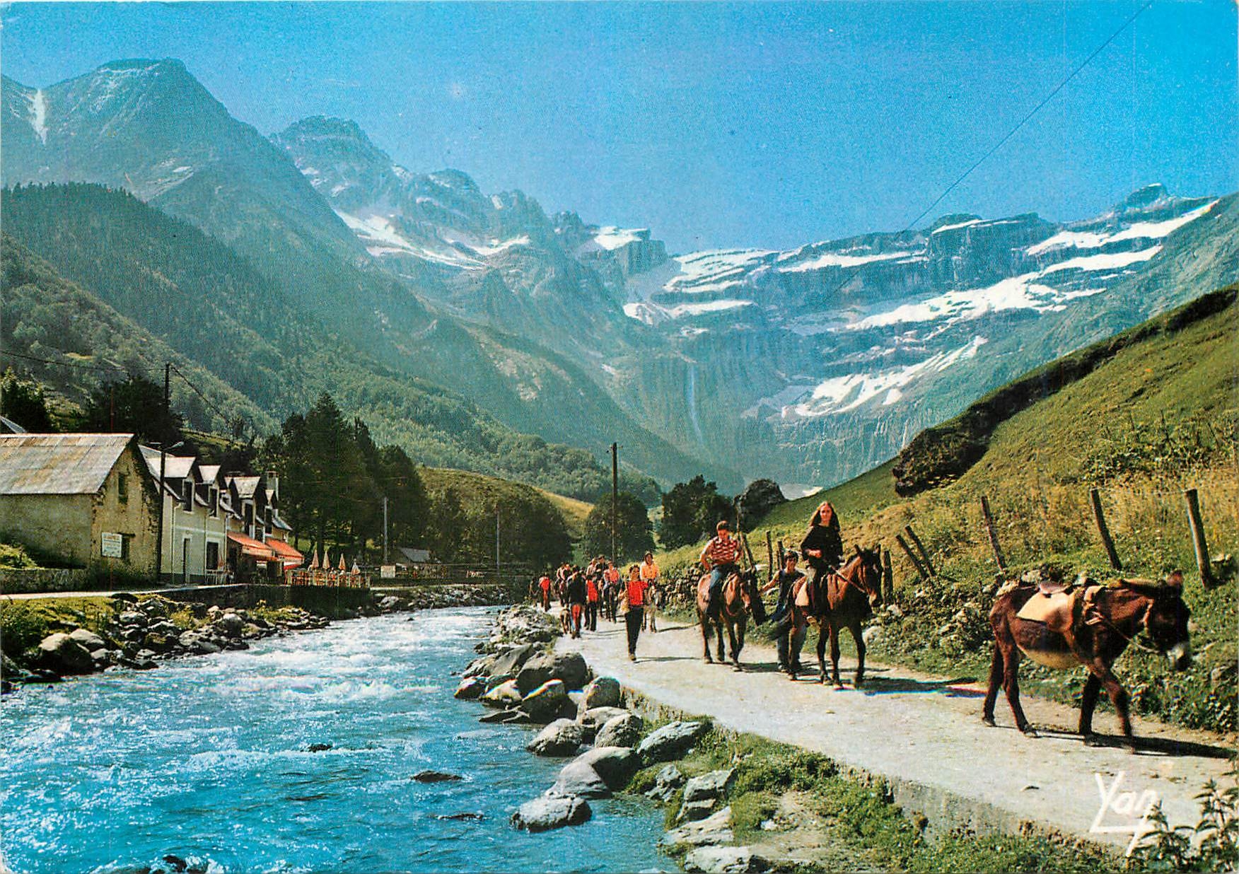 Le retour du Cirque de Gavarnie — N° 5605 — Éditions CHAMBOURG & C. - ITALY