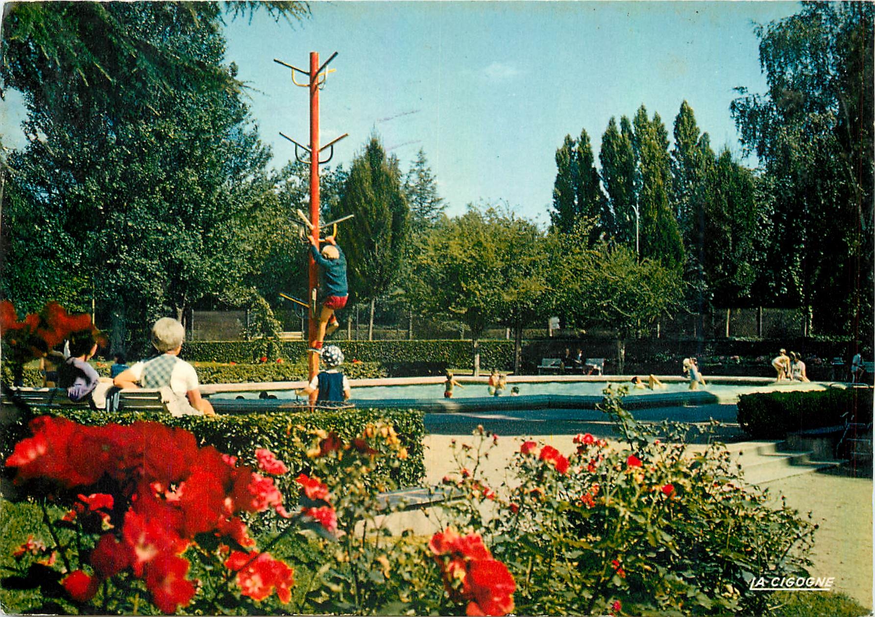 CPM Nantes (Loire Atlantique) Le Square du Parc de Proce