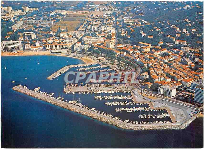 CPM Lumiere et Beaute de la Cote d'Azur Sainte Maxime vue aerienne du port de Plaisance