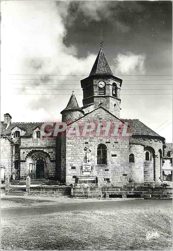 Église Sainte-Marie de Nasbinals — Style roman — Société des Cartes Postales APA-POUX