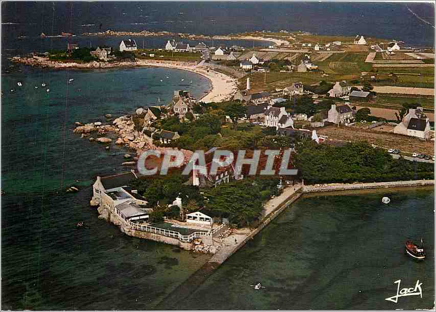 CPM Coulleurs de Bretagne Brignogan Palge l'hote Castel Regis