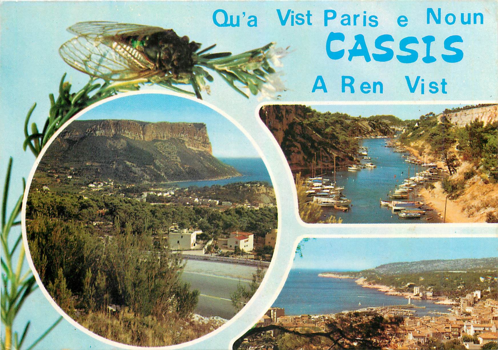CPM Reflets de Provence Cassis (B du R) La Calanque de Port   Miou le Cap Canaille