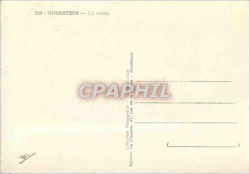CPM Oberstein le Lycee — Rückseite