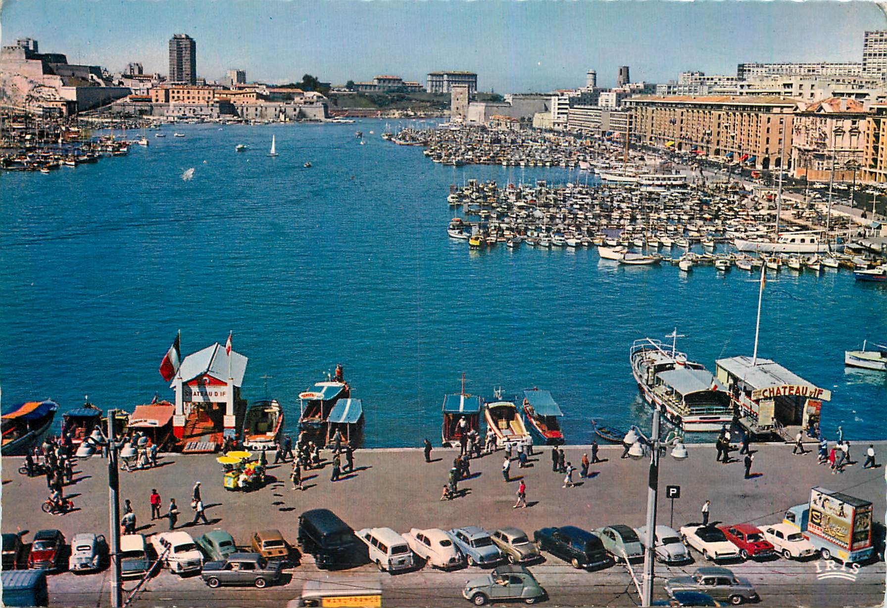 Port de Marseille — Vue du Vieux Port — REFLETS DE PROVENCE