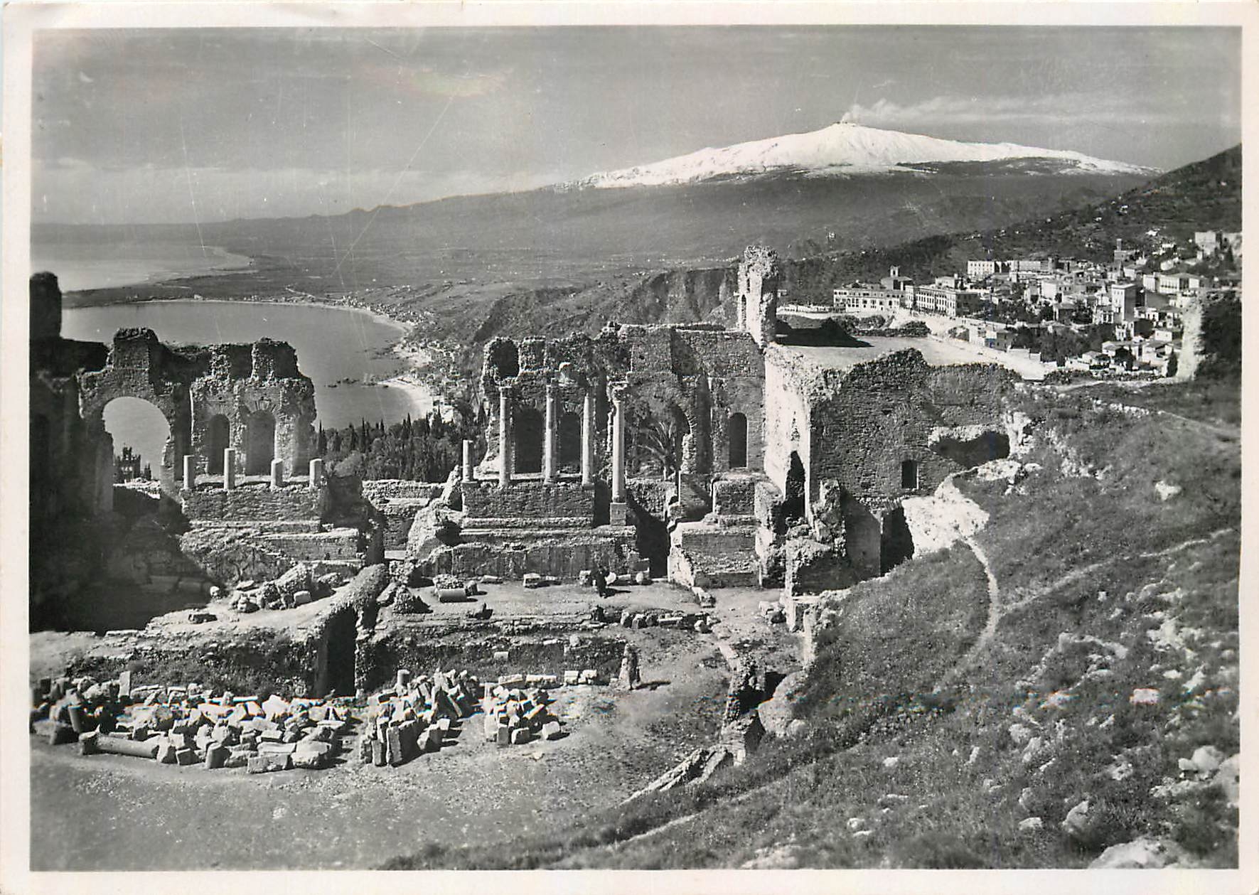 CPM Taormina Teatro greco romano e l'Elna (m3274)