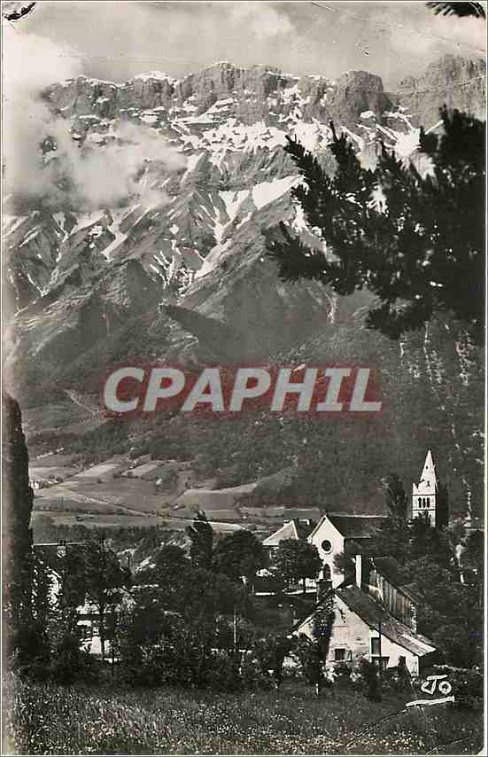 CPM Les Alpes La route Napoleon Chauffayer (911m)