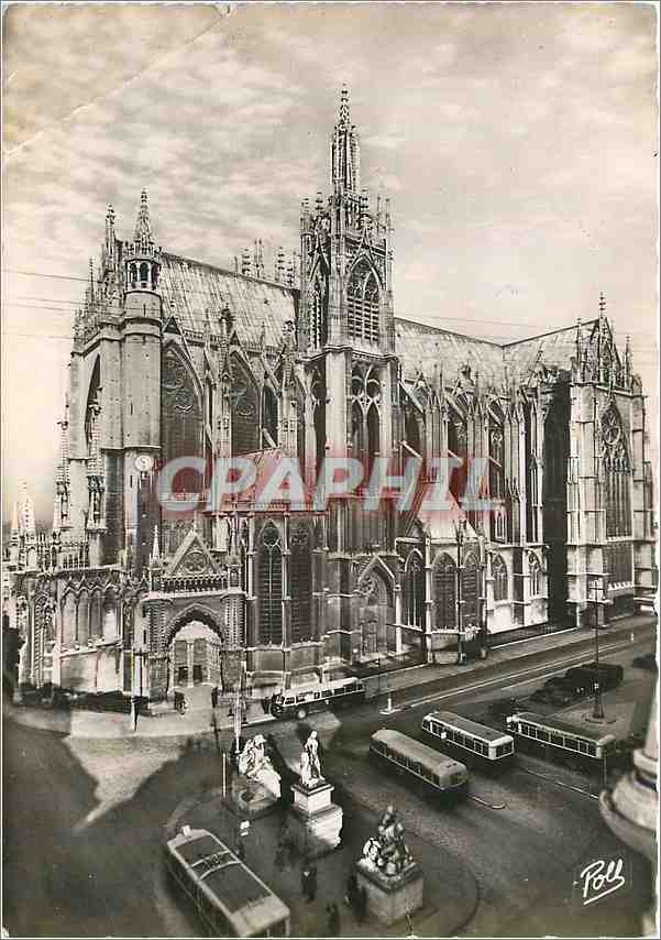 CPM Metz La Cathedrale et la Place d'Armes