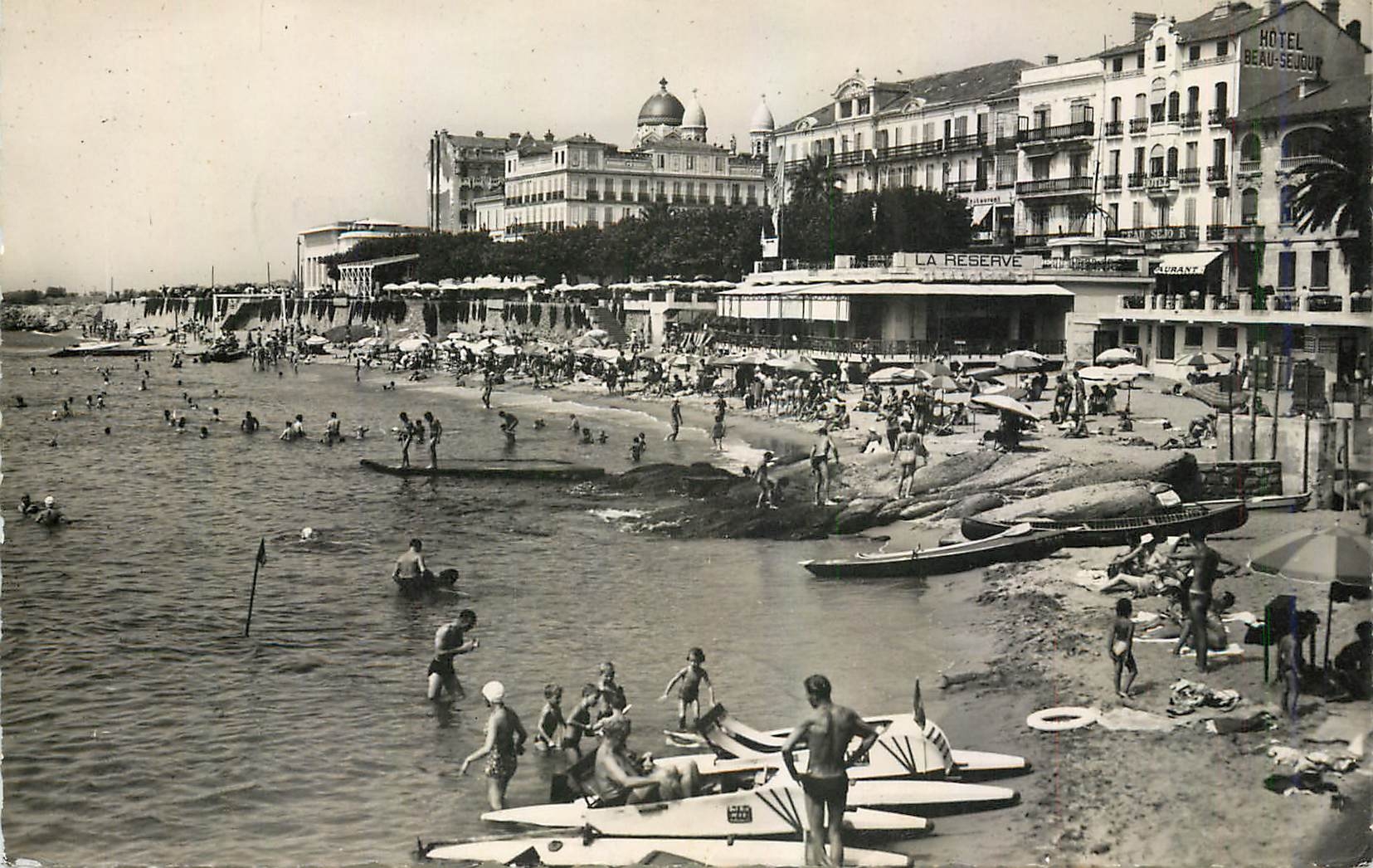 CPM St Raphael (Var) La PLage) Pedalos