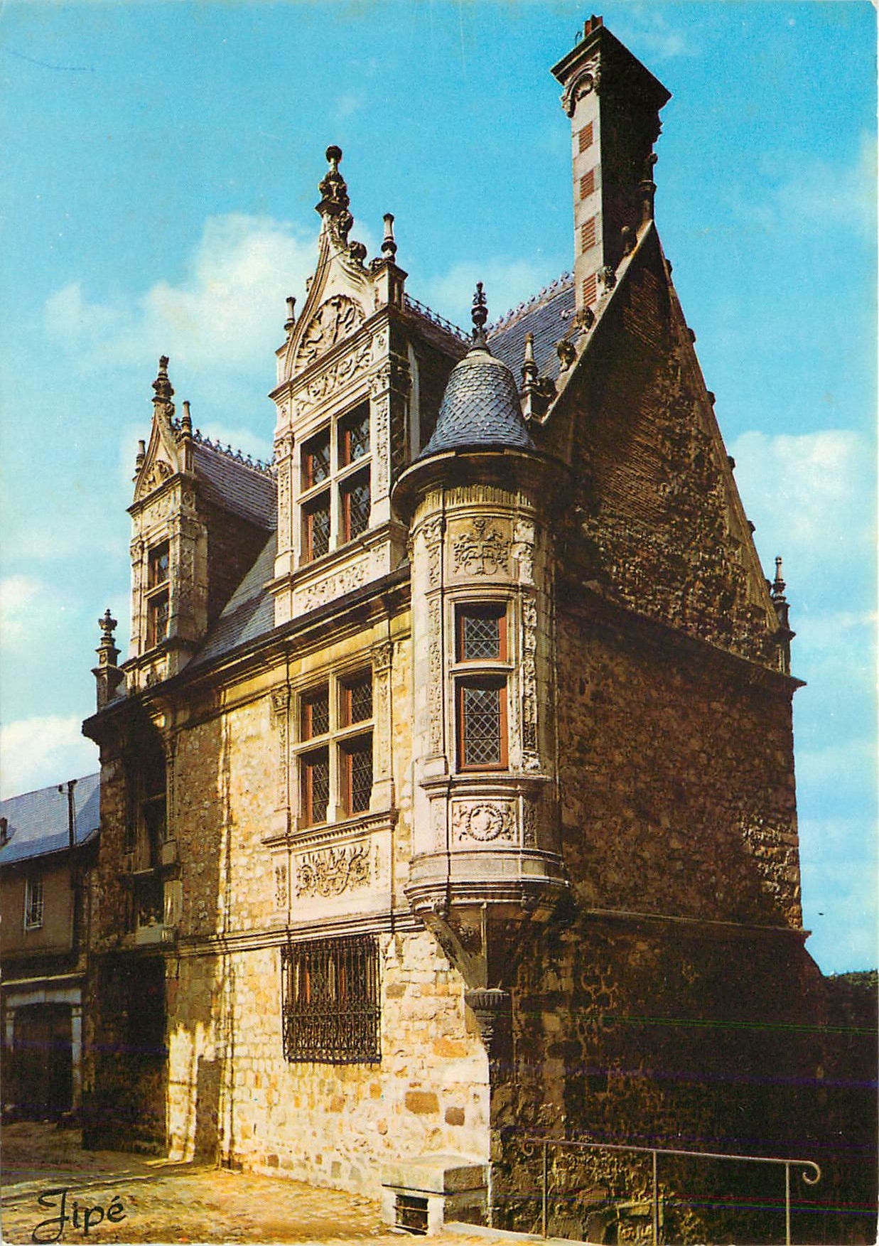 CPM Le Mans (Sarthe) vieux Mans Rue chanainnes maison renaissance (vers 1520 1530)