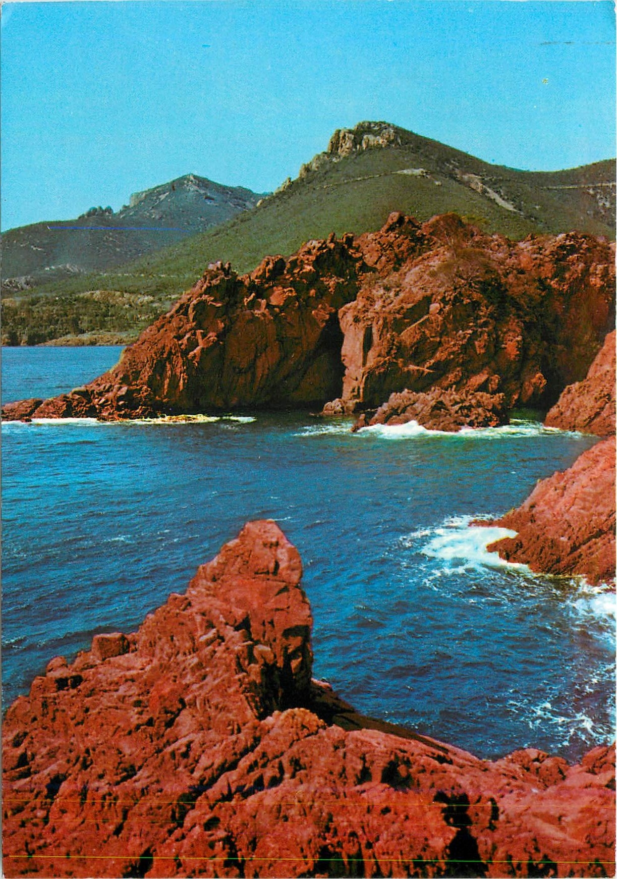 CPM La Corniche d'Or L'Esterel et ses roches rouges