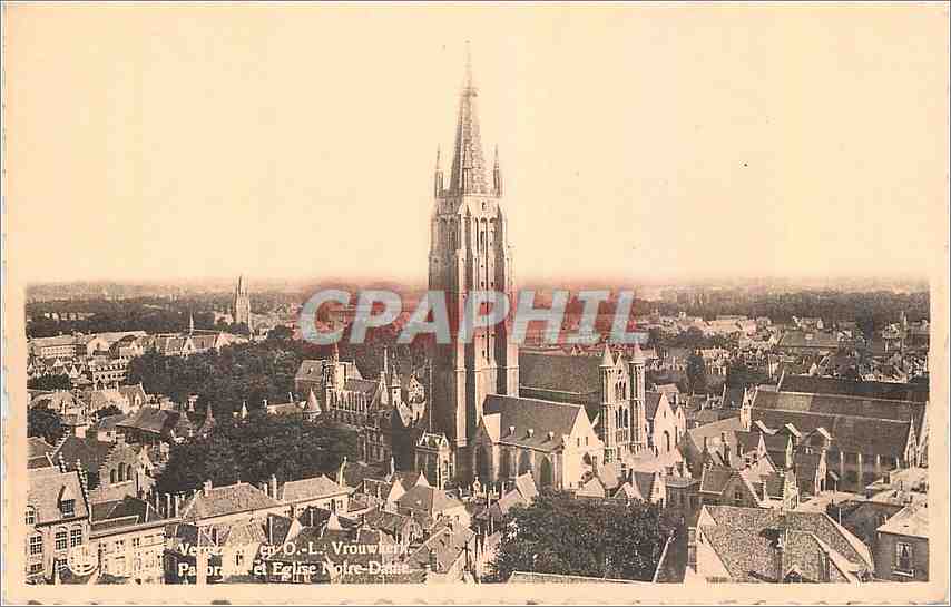 CPM Panorama de l'Eglise Notre Dame
