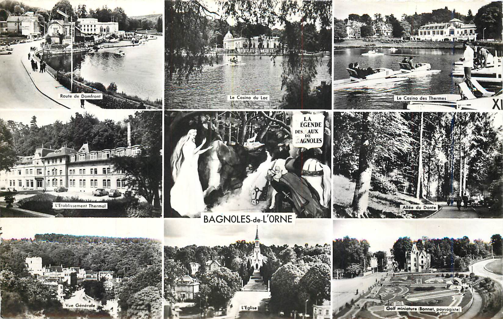 Bagnolles-de-l'Orne — La Légende des Eaux de Bagnolles — Réal-Photo
