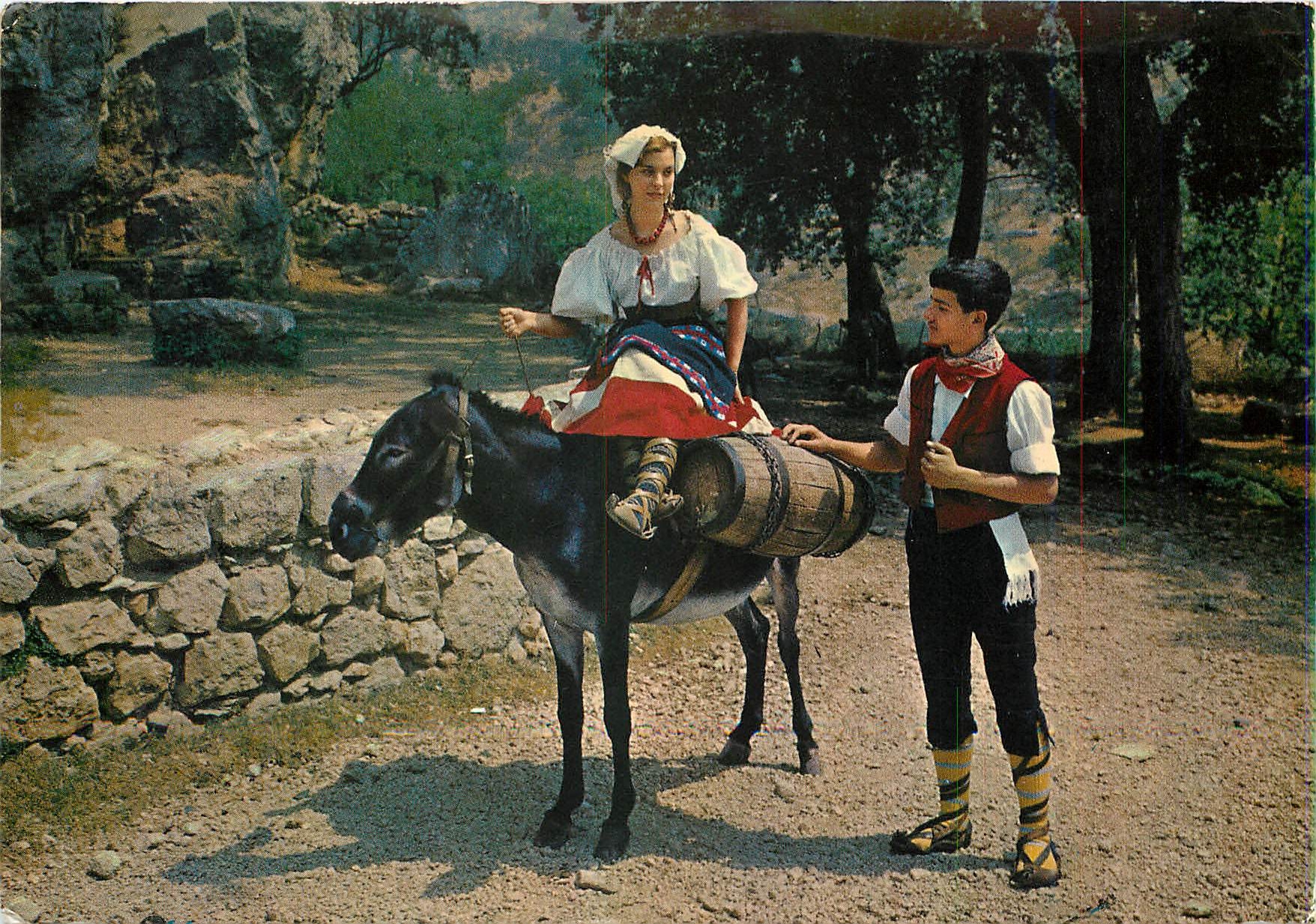 CPM Ciociaria Pittoresca Costume caracteristiqye paysan