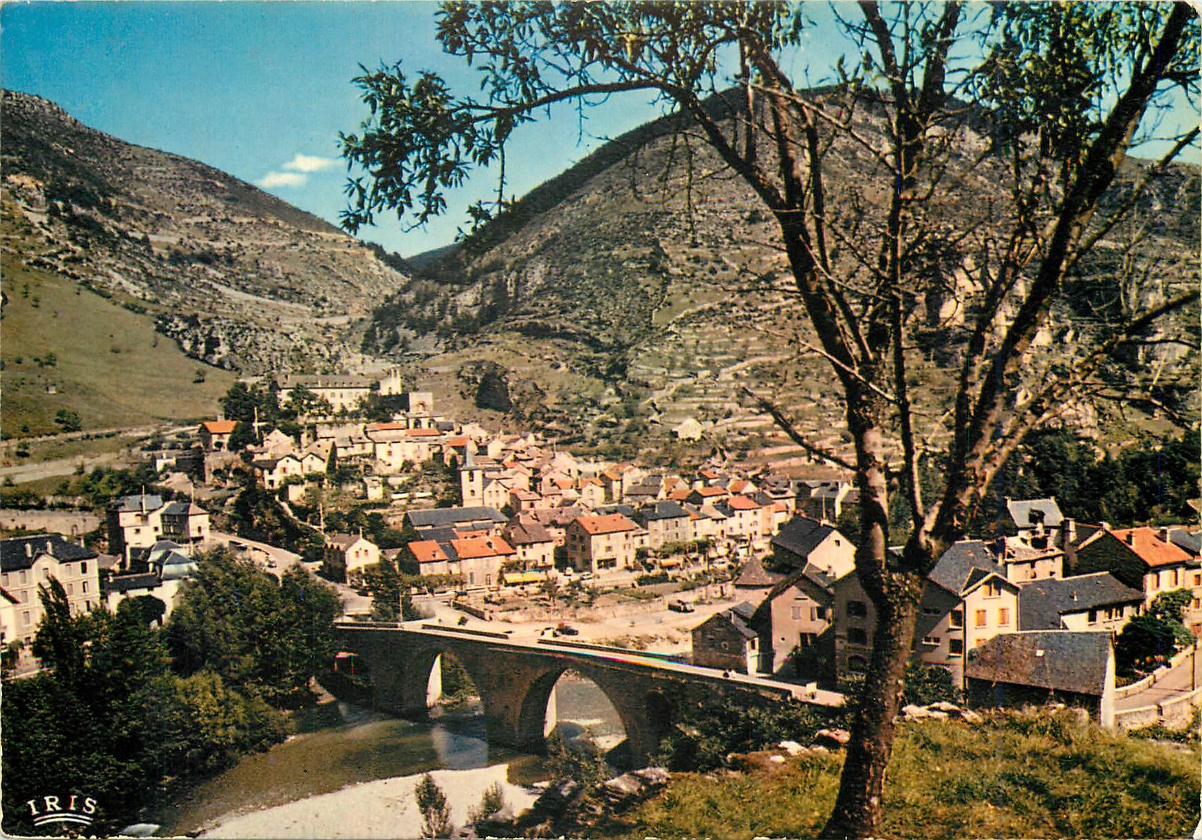 CPM Les Gorges du Tarn Sainte Enimie Vue generale