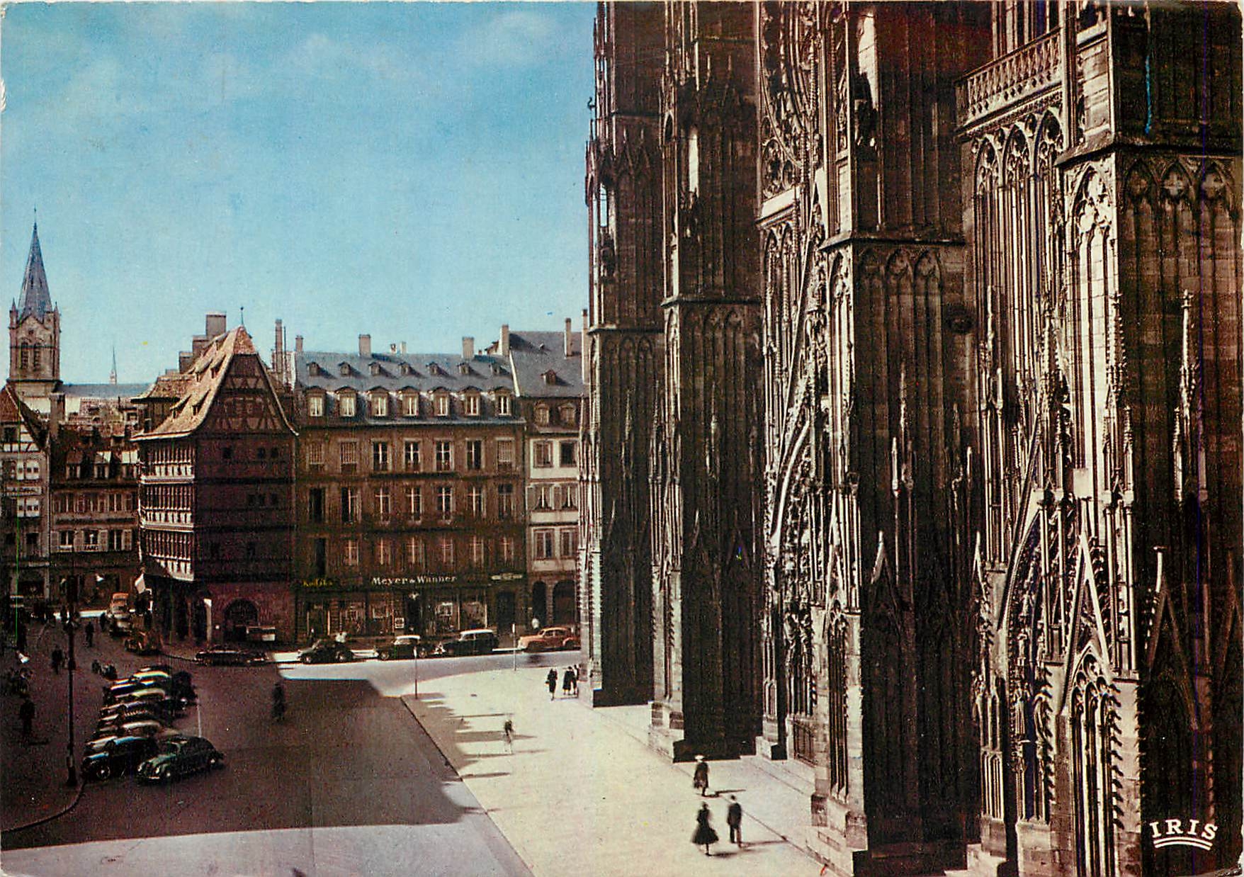 CPM Strasbourg (Bs Rhin) Place de la Cathedrale