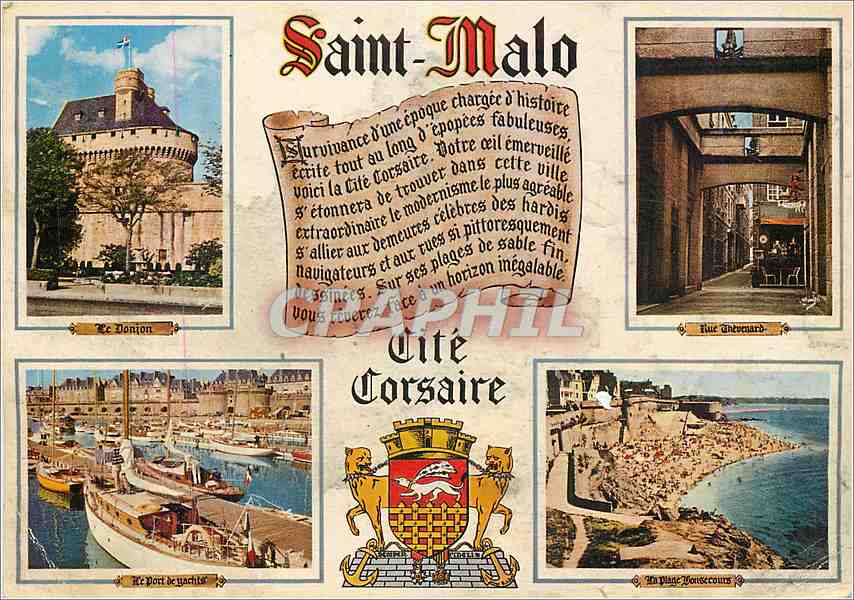 Saint-Malo — Corsair City — Edition M. Guérin