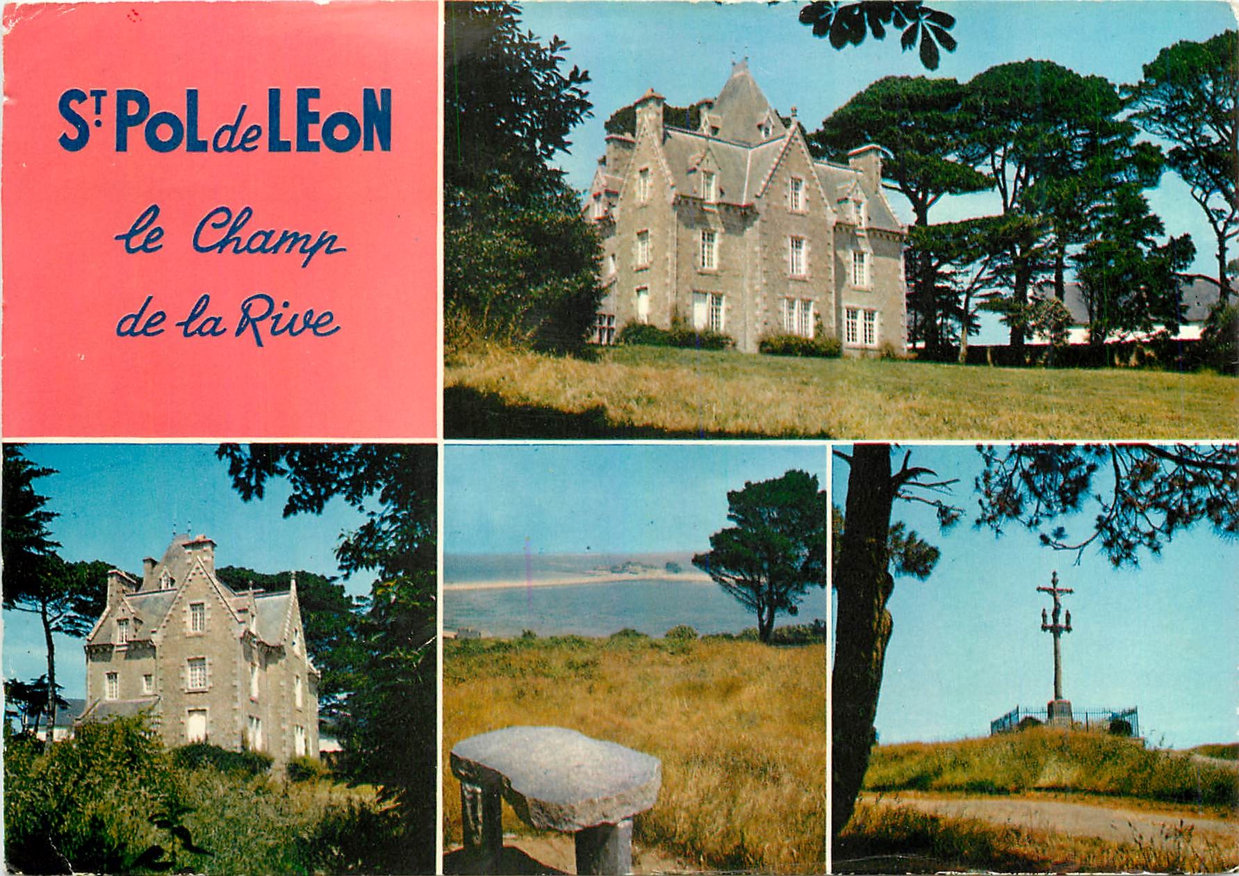 CPM Saint Pol de Leon (Finistere) Le champ de la Rive