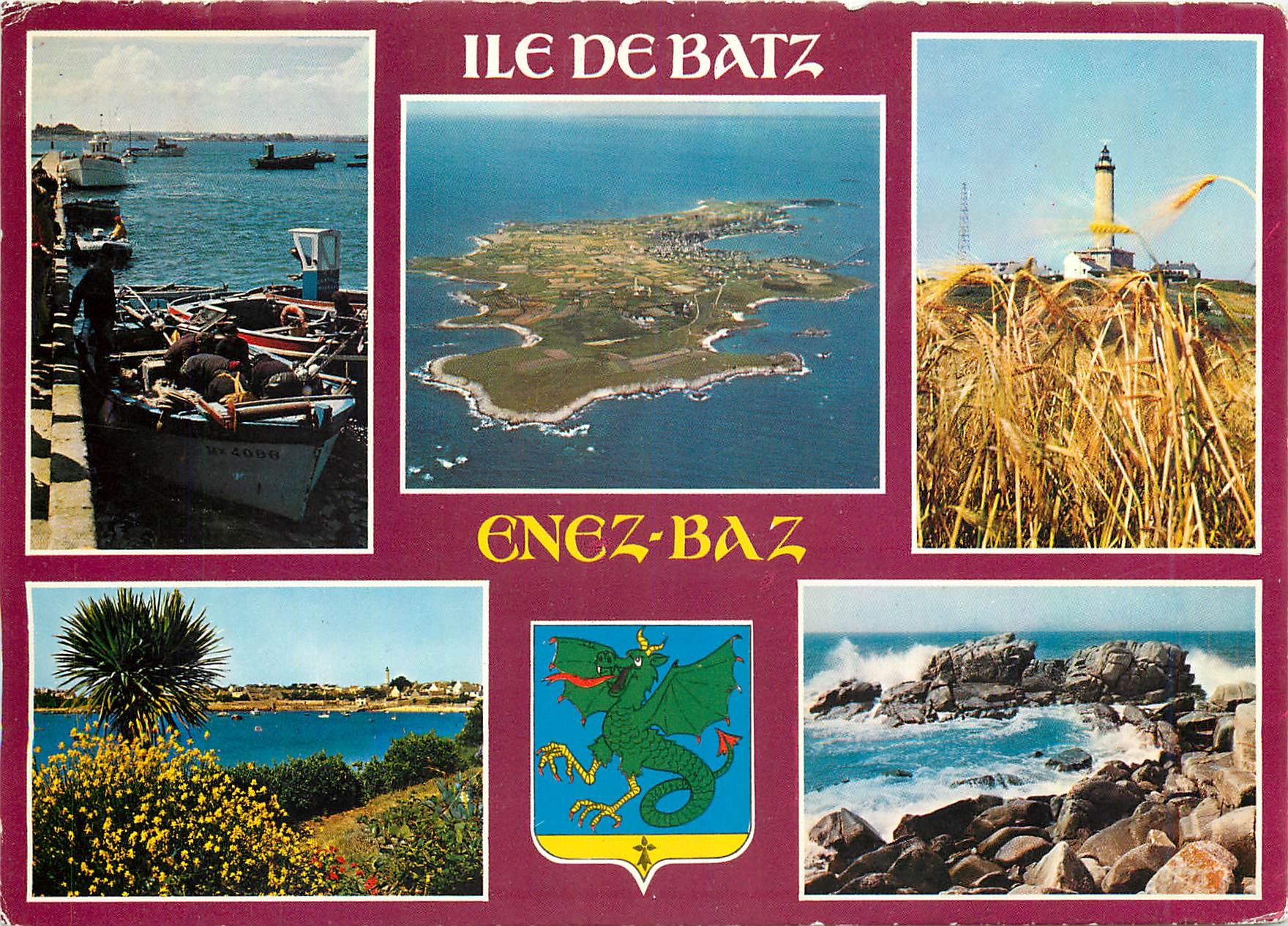 CPM Couleurs de Bretagne Ile de Batz Vues generales