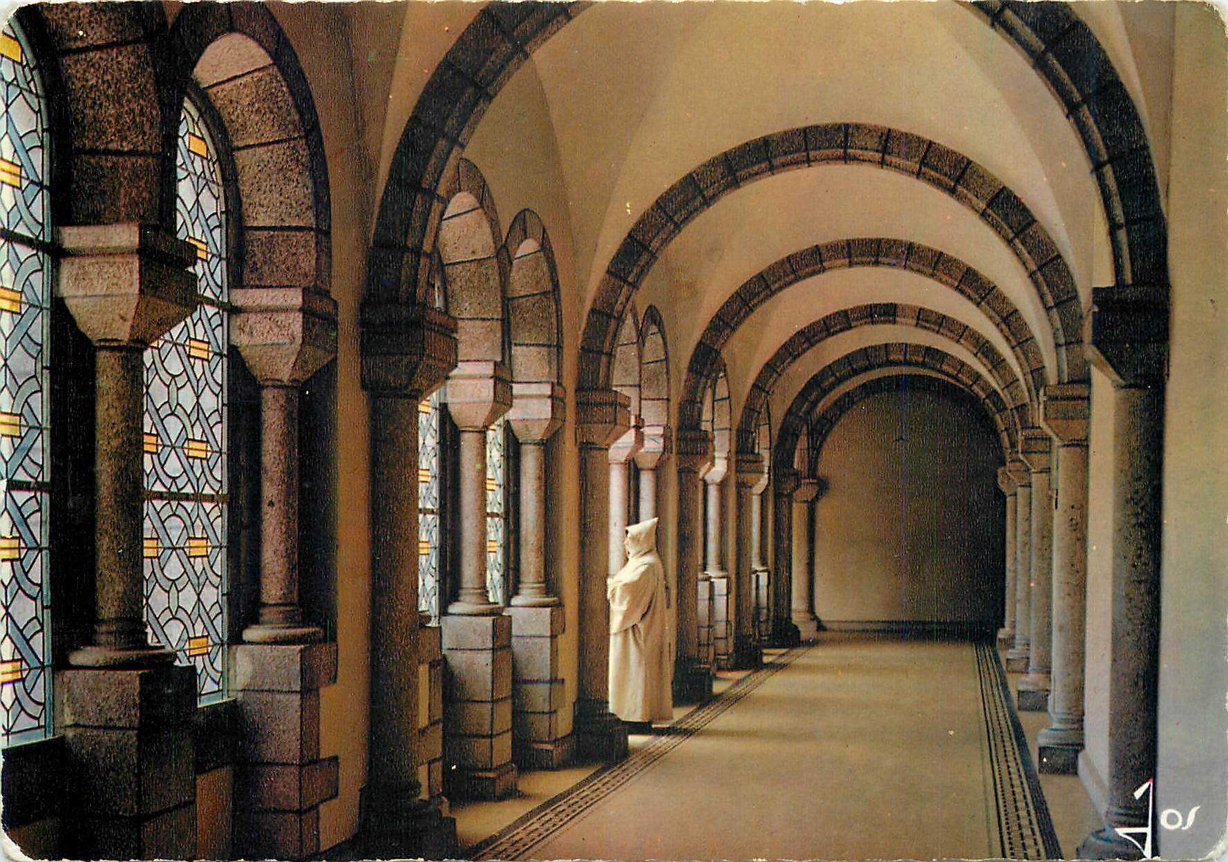 CPM Couleurs de Bretagne Abbaye de N D de Timadeuc Brehan Loudeac (Morbihan)