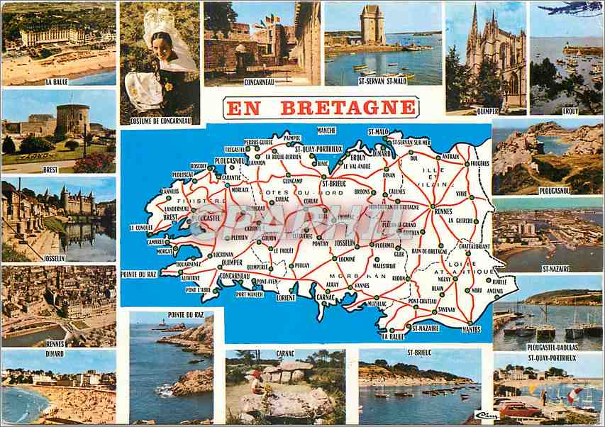 CPM Bretagne La bretagne a forme les departement de l'Ille et Vilaine