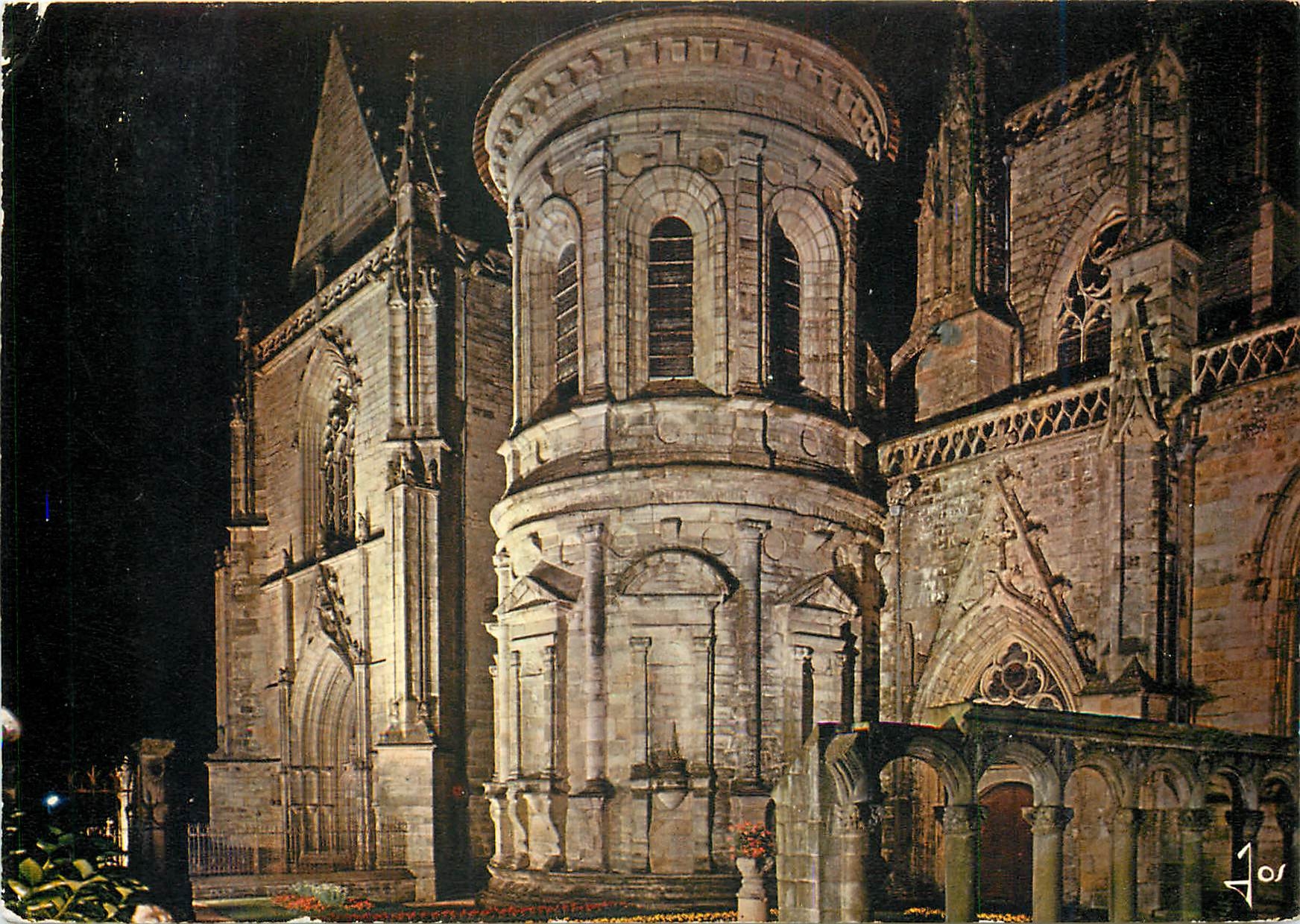 La Cathédrale illuminée — Vannes — Editions d'Art JCS
