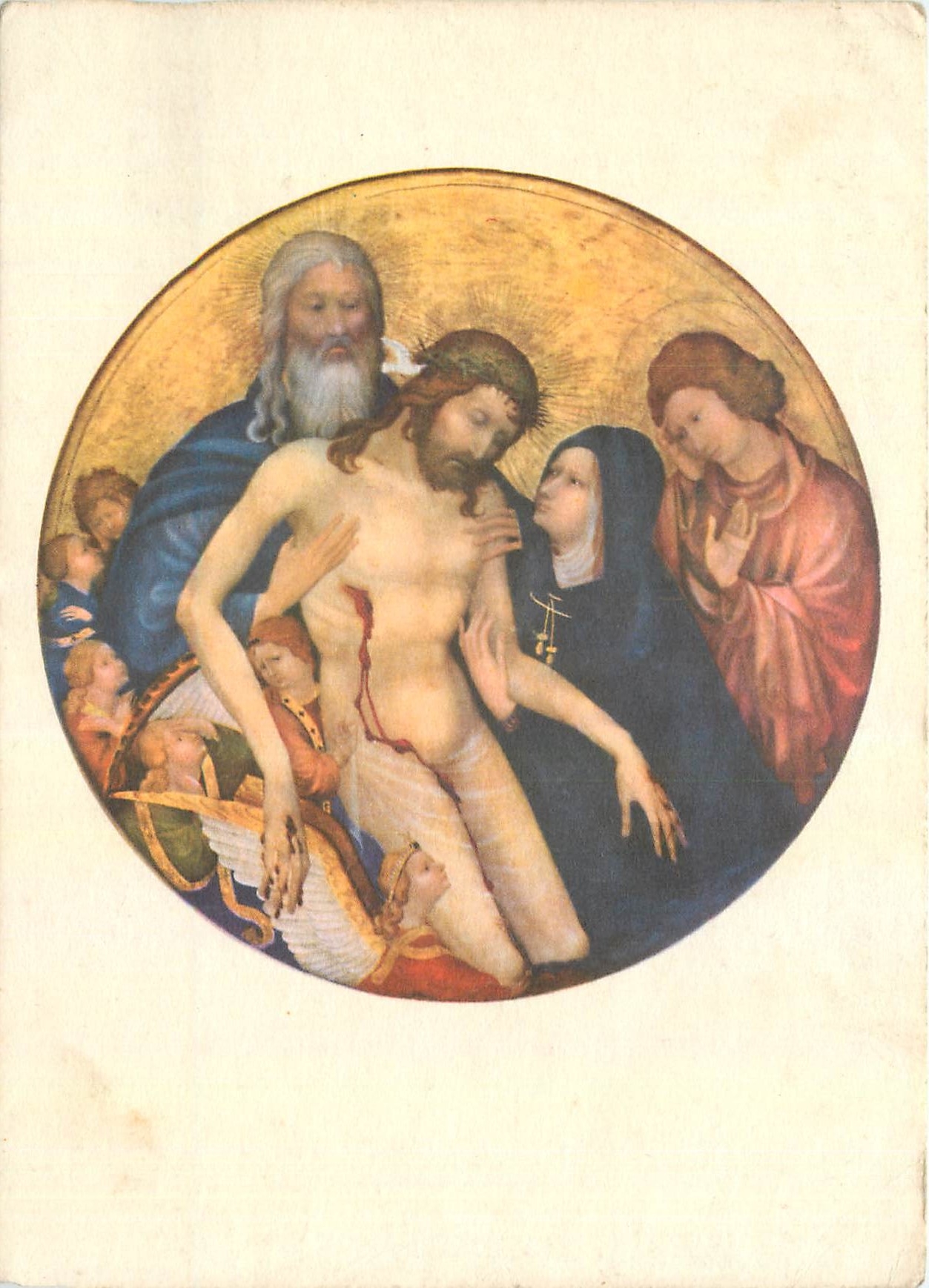 CPM Peiture Francaise les Primitifs Jean Nalouel conu de 1396 a 1415