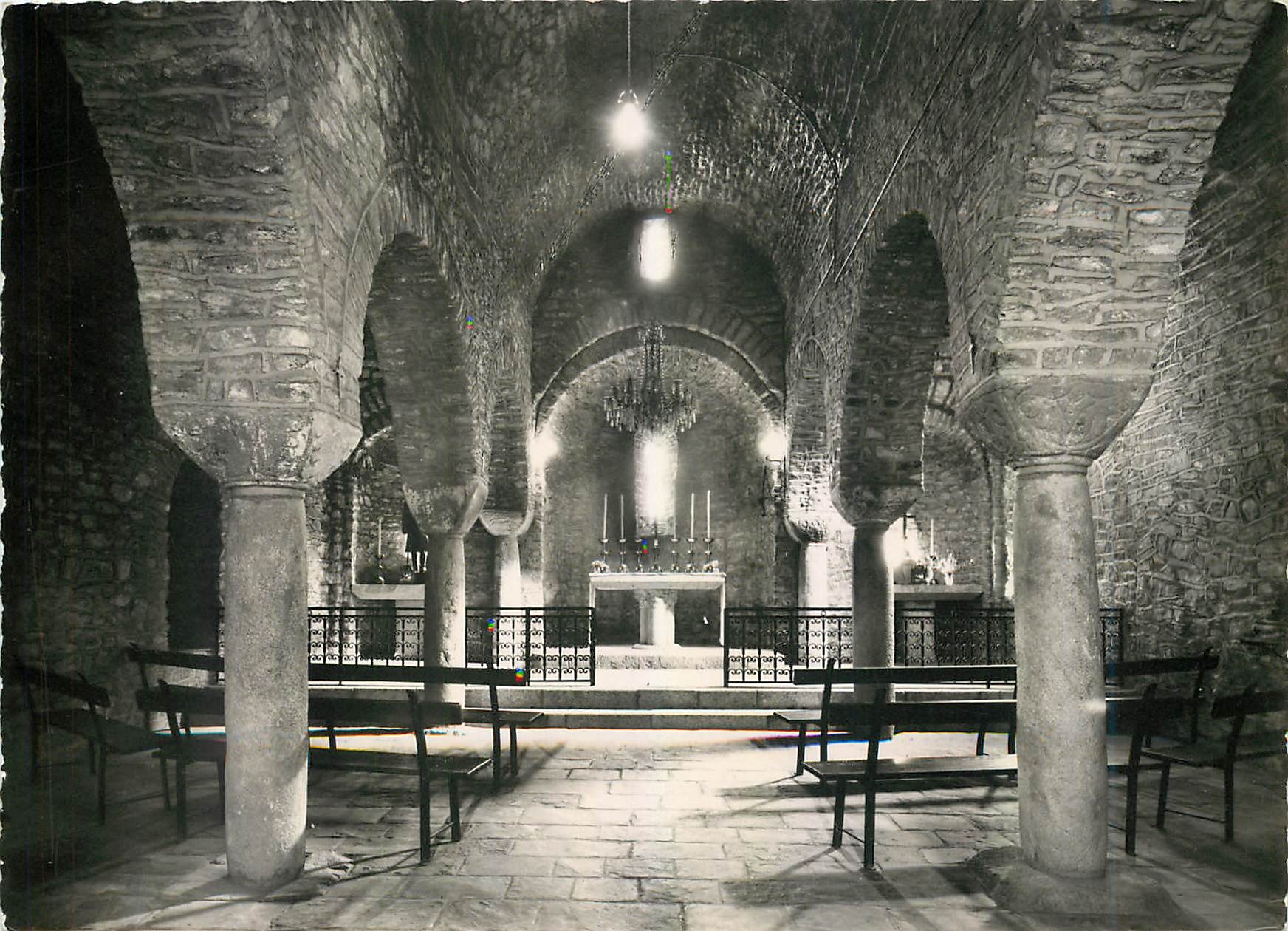 CPM Abbaye de St Martin du Canicou la Chapelle (alt 1100m)