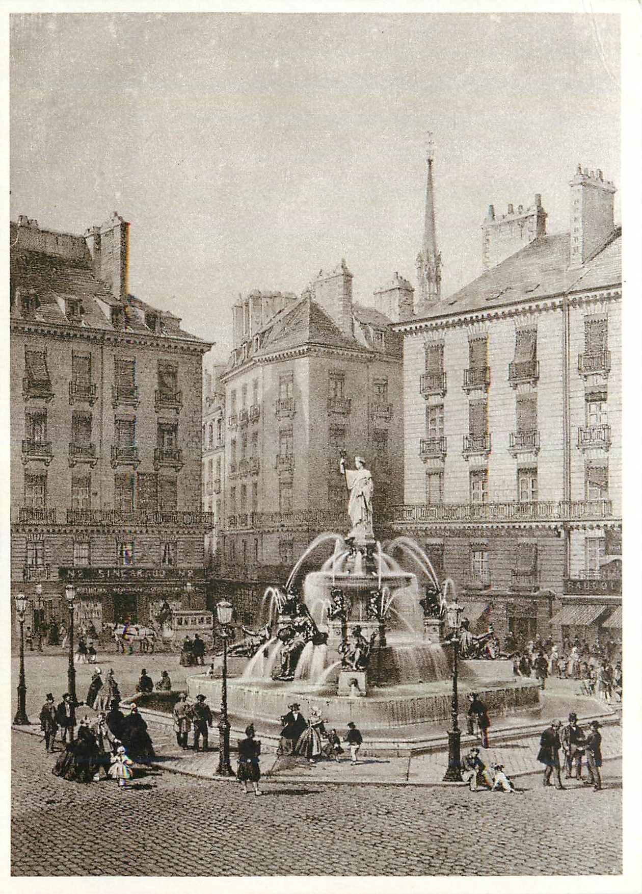 CPM Nantes autrefois la place Royale fut creee en 1794 bastion Saint Nicolas