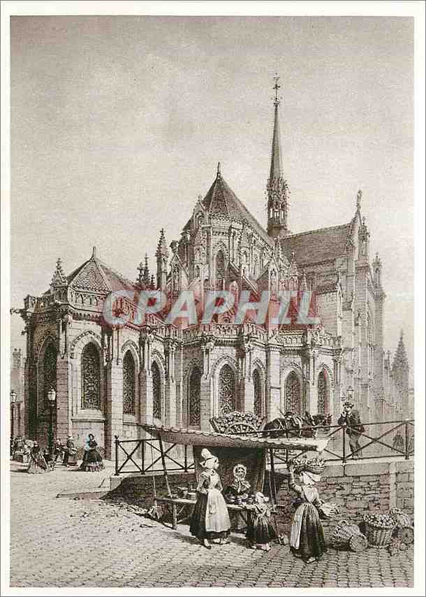 CPM Nantes autrefois L'eglise Saint Nicolas