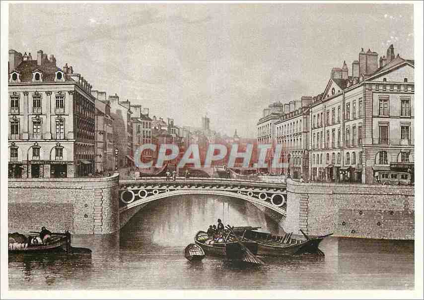 CPM Nantes autrefois l'embouchure du canal de Nantes a Brest